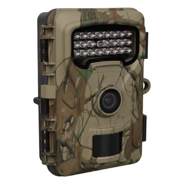 Powermaster RF06 20MP 24 Led PIR Sensörlü 2.0'' Renkli Lcd Ekran 128GB SD Kart Destekli Fotokapan Kamuflaj Kamera