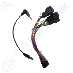 OTO TABLET ÇERÇEVE CHEVROLET CAPTIVA 2006-2011 9'' SİYAH TAC-015