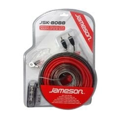 JAMESON JSK-8088 Oto Anfi Kablo Seti 8GA Vakumlu