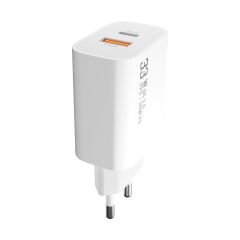 S-link SL-EC67 Type USB-C 30W PD / 33W PPS USB QC 3.0 18W Hızlı Ev Şarj Adaptörü (F-60)