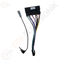 OTO TABLET ÇERÇEVE HYUNDAI SANTAFE 2006-2012 9'' SİYAH TAC-085