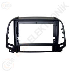 OTO TABLET ÇERÇEVE HYUNDAI SANTAFE 2006-2012 9'' SİYAH TAC-085