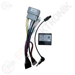 OTO TABLET ÇERÇEVE JEEP COMPASS 2007-2009 10,1'' GÜMÜŞ TAC-093
