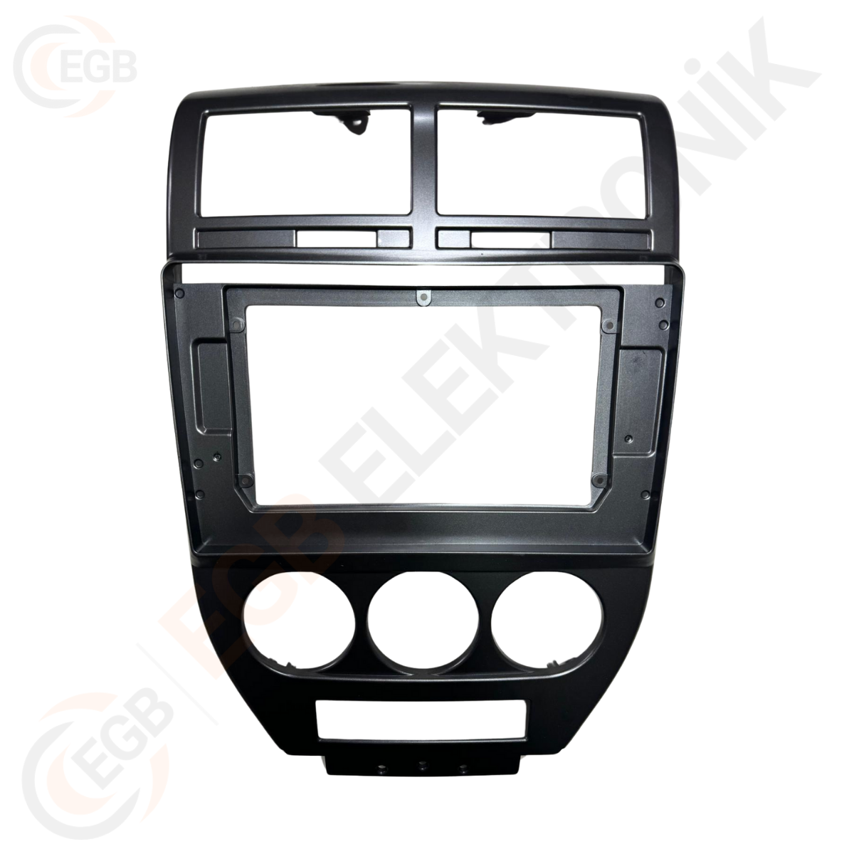 OTO TABLET ÇERÇEVE JEEP COMPASS 2007-2009 10,1'' GÜMÜŞ TAC-093