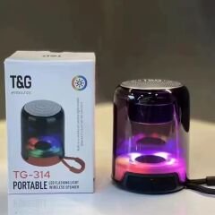 TG TG314 USB/SD/FM/Bluetooth Destekli Taşınabilir RGB Işıklı Wireless Hoparlör