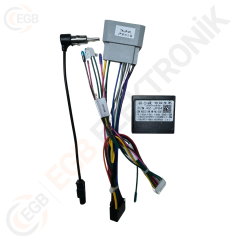 OTO TABLET ÇERÇEVE JEEP WRANGLER 2015-2018 10,1'' SİYAH TAC-095