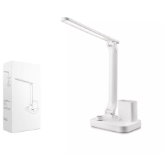 ELBA Q21-2 USB Şarjlı Masa Lambası - Beyaz
