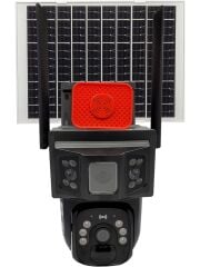 O-kam 3916 4g 6mp Dual Lens - Solar Panel - Sim Kart Destekli - Ptz Güvenlik Kamerası