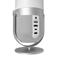 Everest PJ09 Beyaz Mini Taşınabilir 1280*720P 4500 Lümen 150 ANSIL Android 9.0 Ekran Yansıtmalı Metal Tripodlu HD