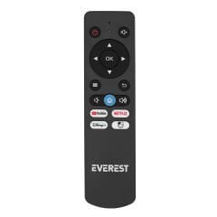 Everest PJ09 Beyaz Mini Taşınabilir 1280*720P 4500 Lümen 150 ANSIL Android 9.0 Ekran Yansıtmalı Metal Tripodlu HD