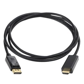 PM-15436 DISPLAY PORT TO HDMI KABLO 1.8 METRE POWERMASTER