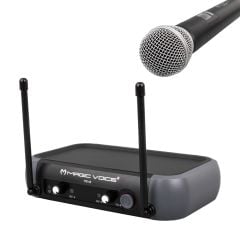 MAGICVOICE PG-42X VHF 2 EL KABLOSUZ TELSİZ MİKROFON (VOLUME KONTROLLÜ)