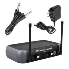 MAGICVOICE PG-42X VHF 2 EL KABLOSUZ TELSİZ MİKROFON (VOLUME KONTROLLÜ)