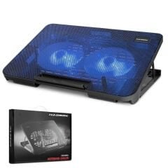 NOTEBOOK SOĞUTUCU ÇİFT FANLI LEDLİ HADRON HN-2007