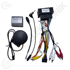 OTO TABLET ÇERÇEVE IVECO DAILY 2014+ 9' SİYAH TAC-301