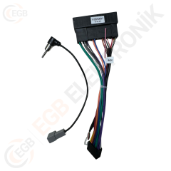 OTO TABLET ÇERÇEVE KIA RIO 2007+ 9'' GÜMÜŞ TAC-235