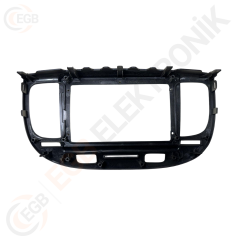 OTO TABLET ÇERÇEVE KIA RIO 2007+ 9'' GÜMÜŞ TAC-235