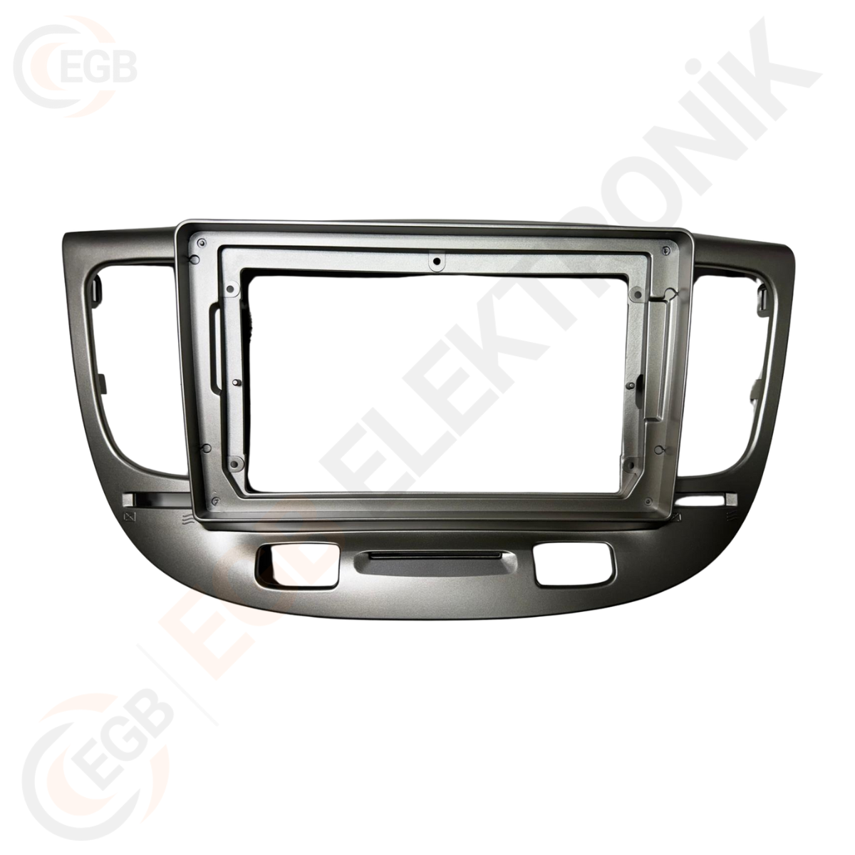 OTO TABLET ÇERÇEVE KIA RIO 2007+ 9'' GÜMÜŞ TAC-235