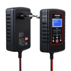 UCOMEN UC-C120201A SİYAH 6/12V MAX 2A LED GÖSTERGELİ AKÜ ŞARJ CİHAZI