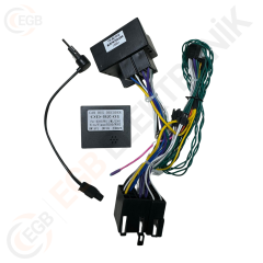 OTO TABLET ÇERÇEVE MERCEDES SL 2008-2012 9'' SİYAH TAC-247