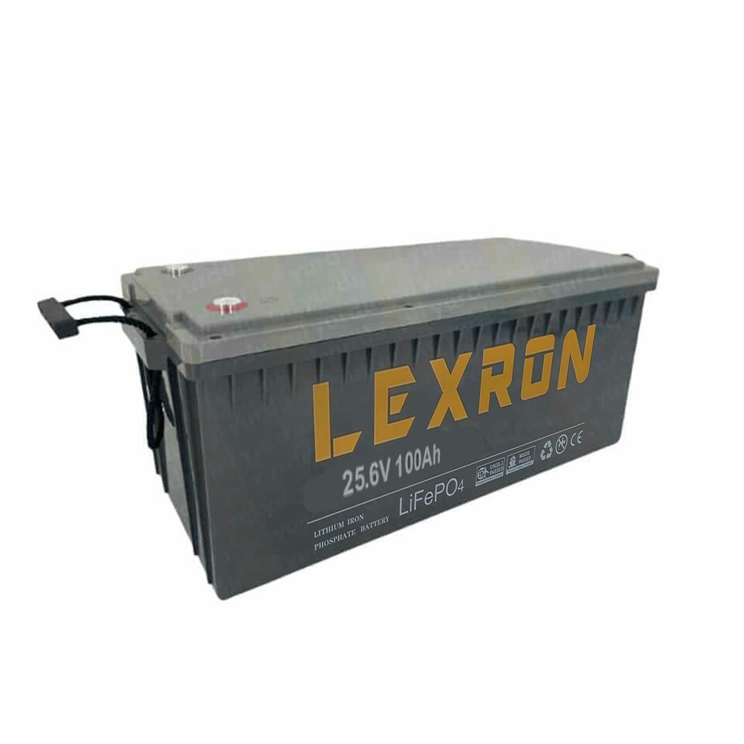 LEXRON Kuru Akü 25.6V 100Ah (52X23X22cm)