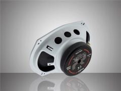 FOR-X XMD-3069 Oto Midrange Oval 6x9 300W Kapaklı 2 Adet Beyaz