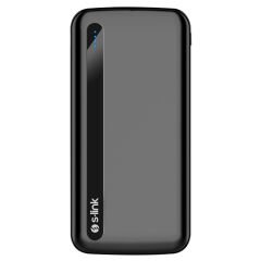 S-link IP-G11N 10000mAh Micro+Usb+ Type-C Giriş+Çıkış Siyah Taşınabilir Pil Şarj Cihazı Powerbank (F-56)