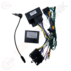 OTO TABLET ÇERÇEVE MERCEDES W209 W203 W168 W463 CLK CL-C 9'' SİYAH TAC-248