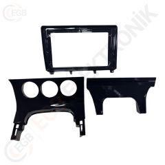 OTO TABLET ÇERÇEVE PEUGEOT 3008-5008 M/C 2013+ 9'' SİYAH TAC-151