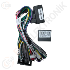 OTO TABLET ÇERÇEVE PEUGEOT 407 2004-2008 9'' SİYAH TAC-246