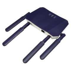 PowerMaster R8B 300 Mbps 2.4 Ghz Menzil Genişletici 1 Portlu Wifi Router 4 Antenli