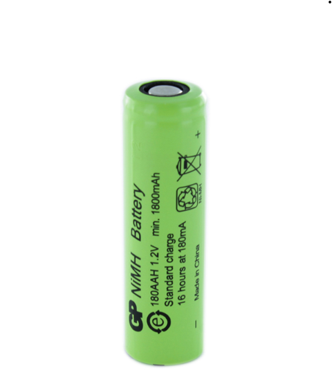 GP 180AAH 1800 MAH DÜZ KAFA ŞARJLI KALEM PİL