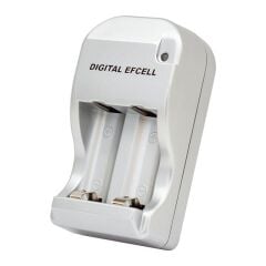Digital Efcell 123A - 16340 - 17335 2 li Ev Ve Araç Pil Şarj Cihazı