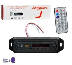 JAMESON JS-4USB OTO TEYP ÇEVİRİCİ BORD 12V BT/USB/SD/FM/AUX KONUŞMALI