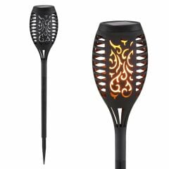 POWERMASTER PM-15940 LEDLİ IP44 ALEVLİ 1 ADETTİR SOLAR BAHCE AYDINLATMA