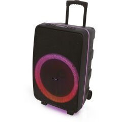 Rose HP-2300 Partybox Kablosuz Çift El Mikrofonlu Sarjlı Bluetooth 15' Hoparlör