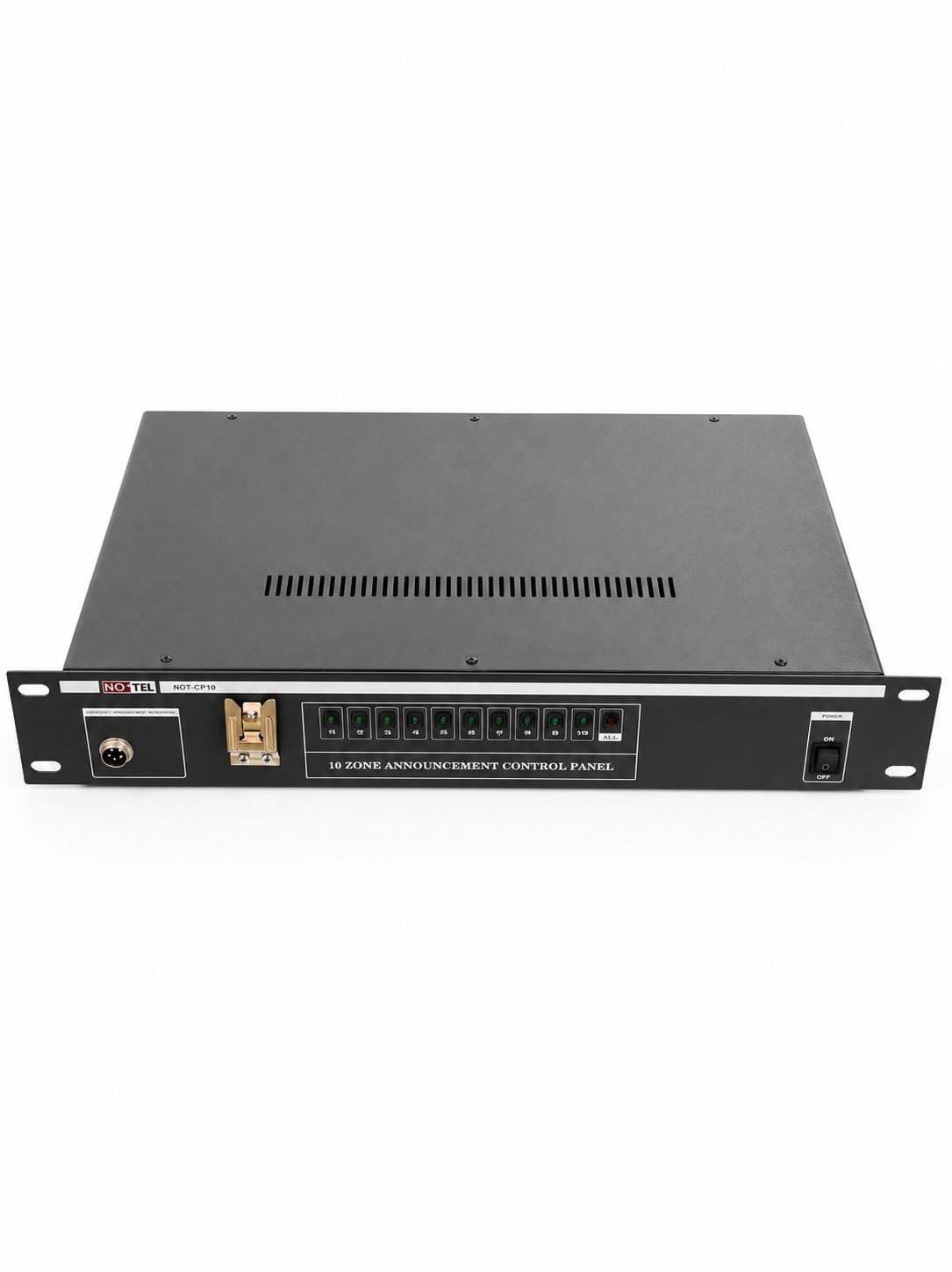 NOTEL NOT CP10+ZM10 10 Bölgeli Acil Mesaj Üniteli Anons Kontrol Ünitesi