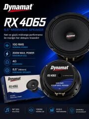 DYNAMAT RX-4065 16CM 200w 100rms MİDRANGE ÇİFT