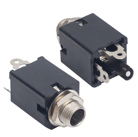 6.3 MM STEREO DİK GİTAR JACK ŞASE (IC-261G-1) (ÇK-93)