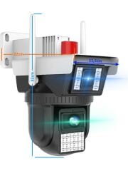 O-kam -3040 6 Mp Dual Lens Wi-fi Ptz Kamera