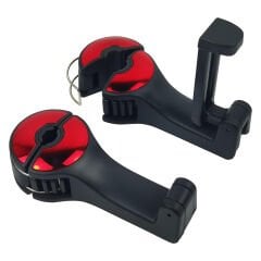 2IN1 ARABA KOLTUK ARKASI KANCA ASKILIK- TELEFON TUTUCU (SKT-70)