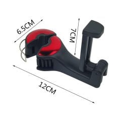 2IN1 ARABA KOLTUK ARKASI KANCA ASKILIK- TELEFON TUTUCU (SKT-70)