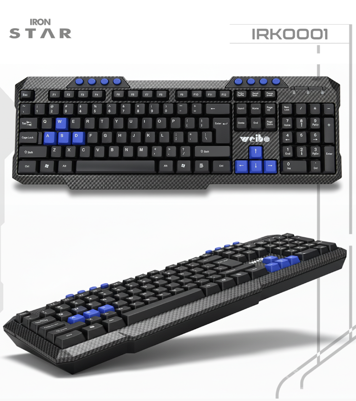 IRONSTAR STANDART İNGİLİZCE Q KLAVYE