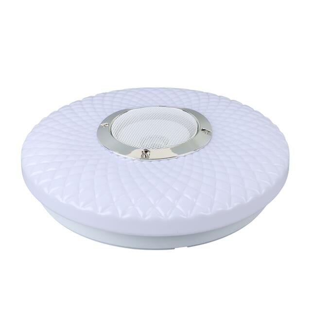 Powermaster PM-27329 Beyaz 30*6 Cm 24 Watt Bluetooth Hoparlörlü Tavan Aydınlatma (AL-BL302) Tornavida Hediyeli