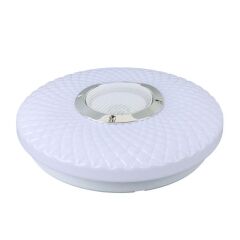 Powermaster PM-27329 Beyaz 30*6 Cm 24 Watt Bluetooth Hoparlörlü Tavan Aydınlatma (AL-BL302) Tornavida Hediyeli