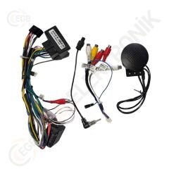 OTO TABLET ÇERÇEVE BMW SMART MINI 2007-2011 9'' SİYAH TAC-154