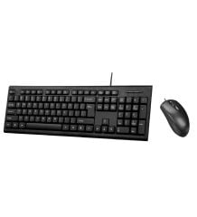 CONCORD C-74 Kablolu Klavye Q Türkçe Standart + Mouse Seti