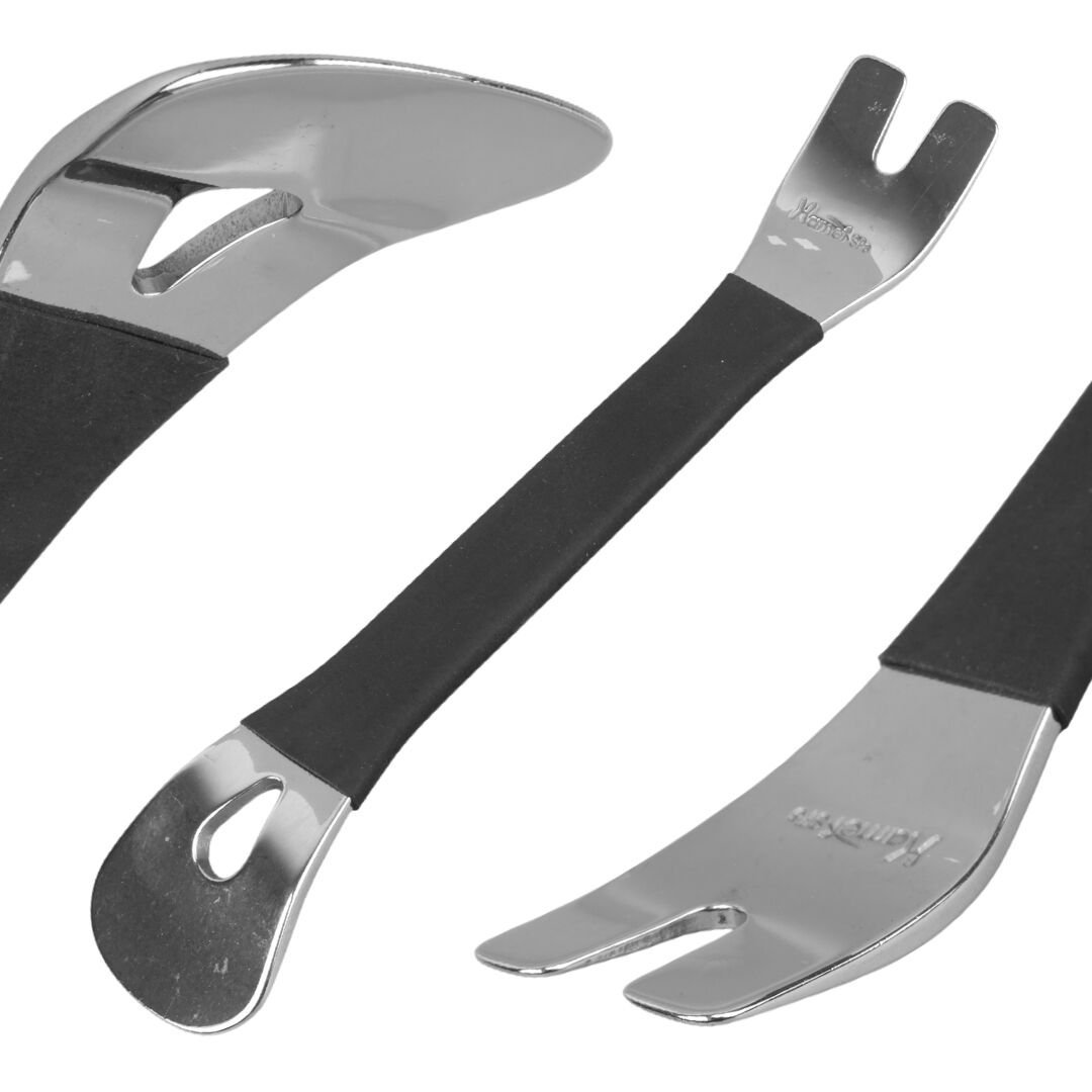 CARSTAR SP6 ARAÇ İÇİ SES SİSTEMİ SÖKME LEVYESİ KROM KAPLAMA ÇELİK (B-45)