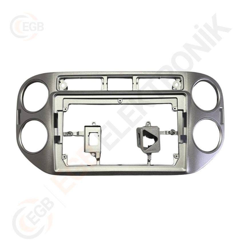 OTO TABLET ÇERÇEVE VW TIGUAN 2010+ 9' GÜMÜŞ TAC-298