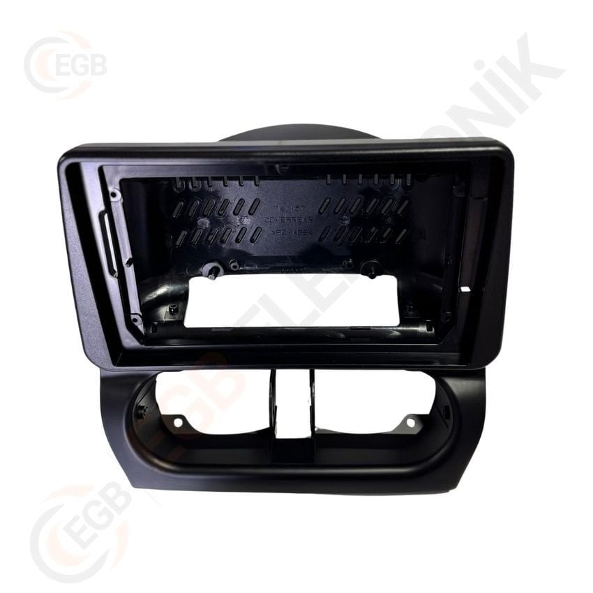 OTO TABLET ÇERÇEVE OPEL COMBO 2001-2011 9' SİYAH-GÜMÜŞ TAC-361